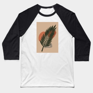 Modern Contemporary Botanical Art Baseball T-Shirt